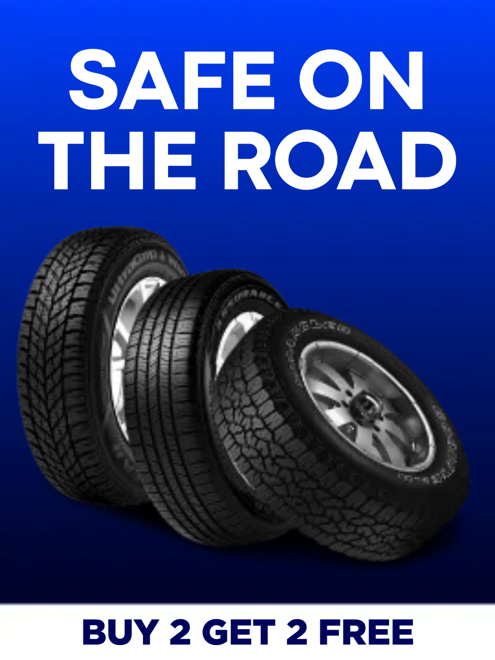 Custom Outdoor Yard Signs Multiple Sizes Safe Tires