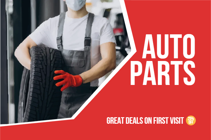 Custom Outdoor Yard Signs Multiple Sizes Auto Parts