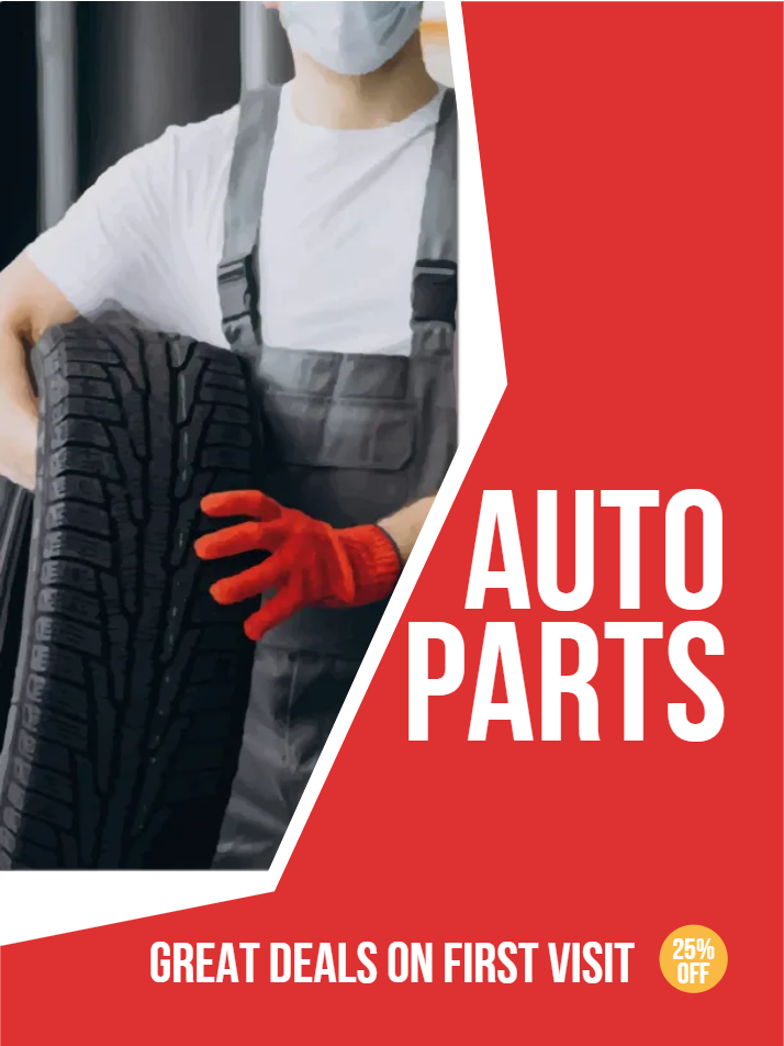 Custom Outdoor Yard Signs Multiple Sizes Auto Parts