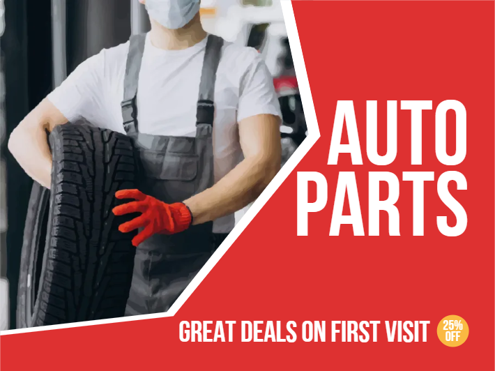 Custom Outdoor Yard Signs Multiple Sizes Auto Parts