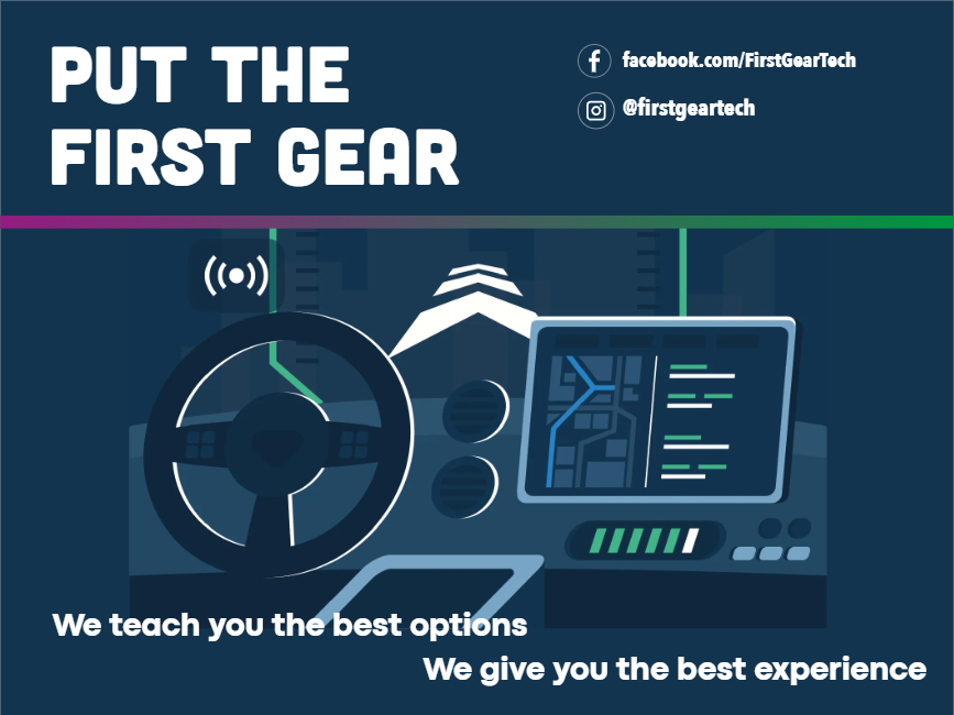 Custom Outdoor Yard Signs Multiple Sizes Put the First Gear