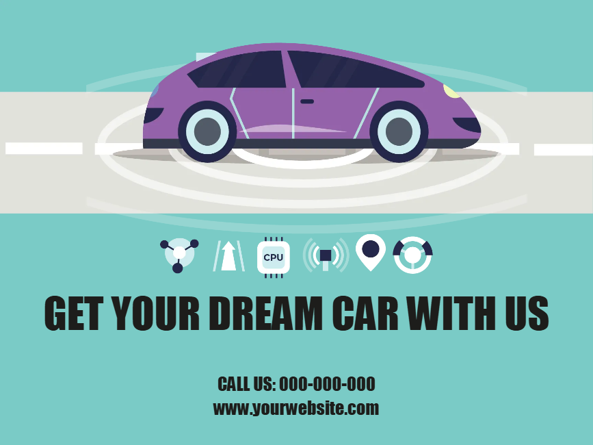 Custom Outdoor Yard Signs Multiple Sizes Get Your Dream Car