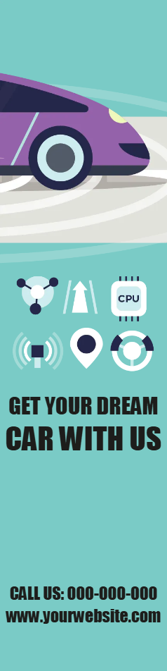 Custom Outdoor Yard Signs Multiple Sizes Get Your Dream Car