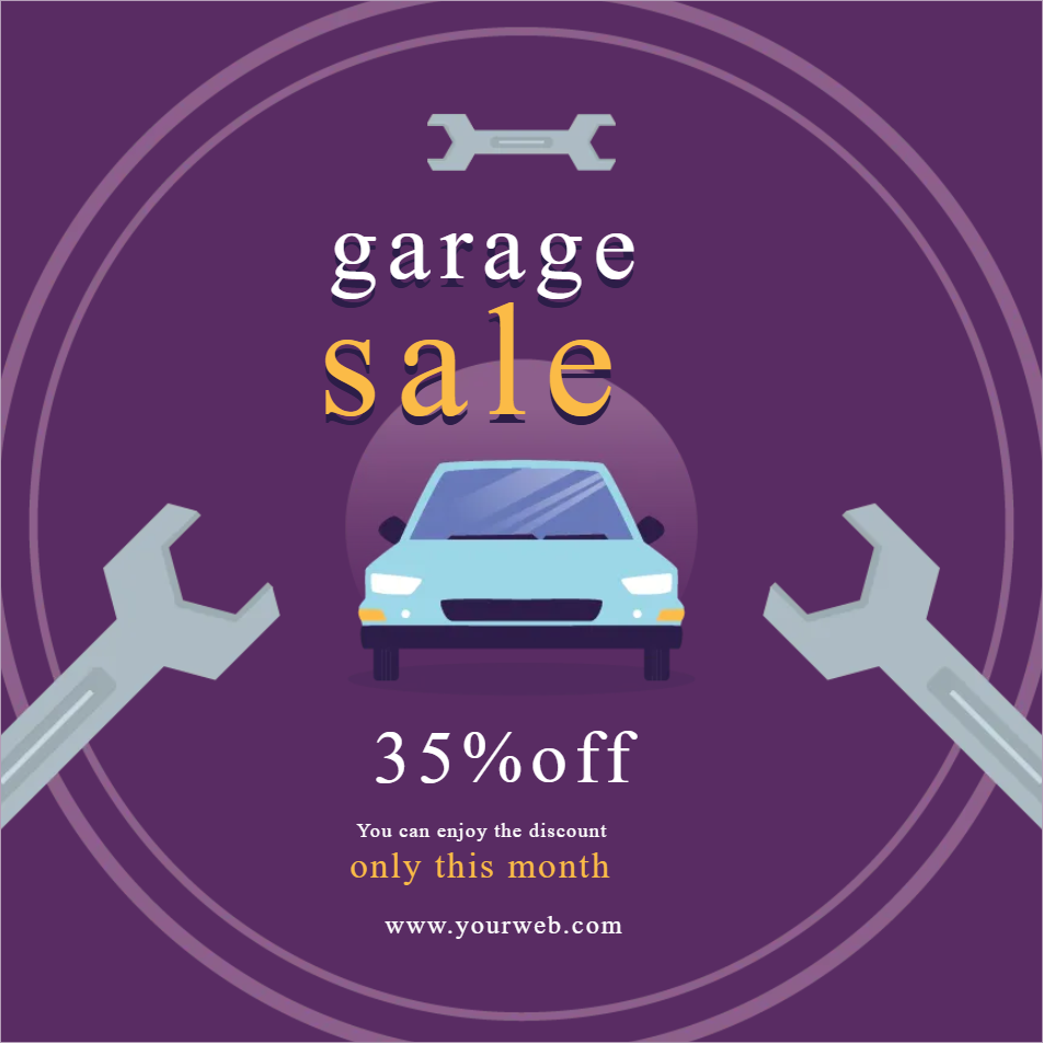 Custom Outdoor Yard Signs Multiple Sizes Garage Sale