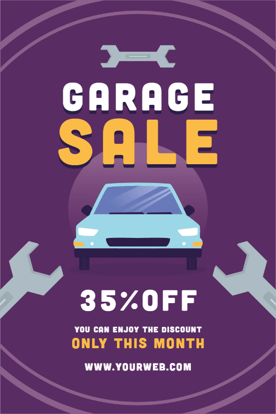 Custom Outdoor Yard Signs Multiple Sizes Garage Sale