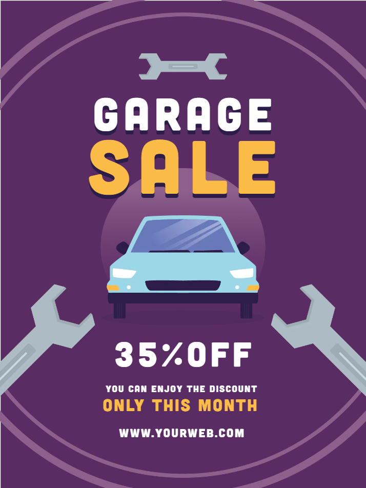 Custom Outdoor Yard Signs Multiple Sizes Garage Sale