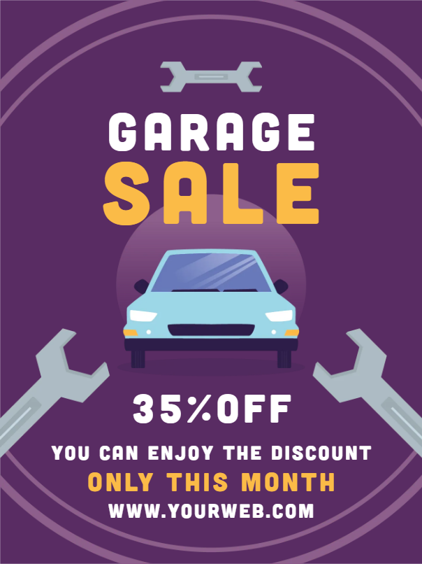 Custom Outdoor Yard Signs Multiple Sizes Garage Sale