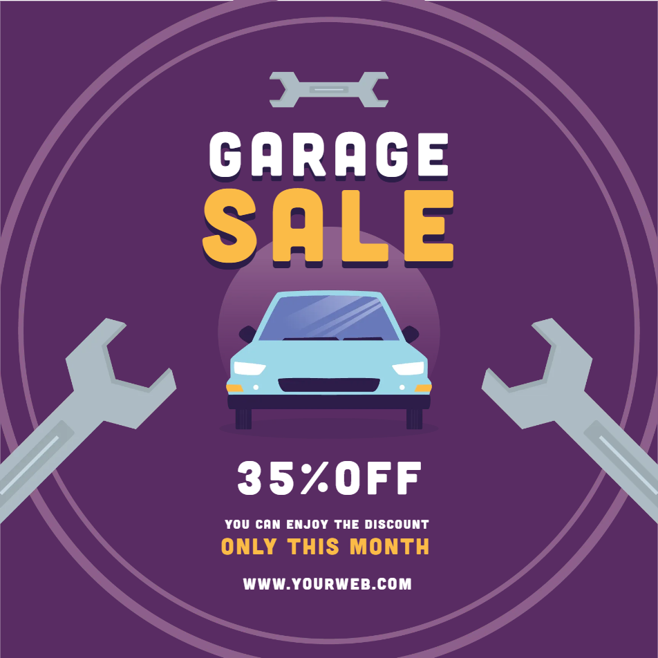 Custom Outdoor Yard Signs Multiple Sizes Garage Sale