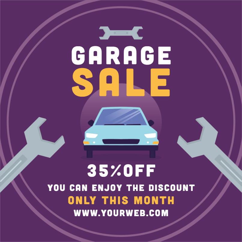 Custom Outdoor Yard Signs Multiple Sizes Garage Sale