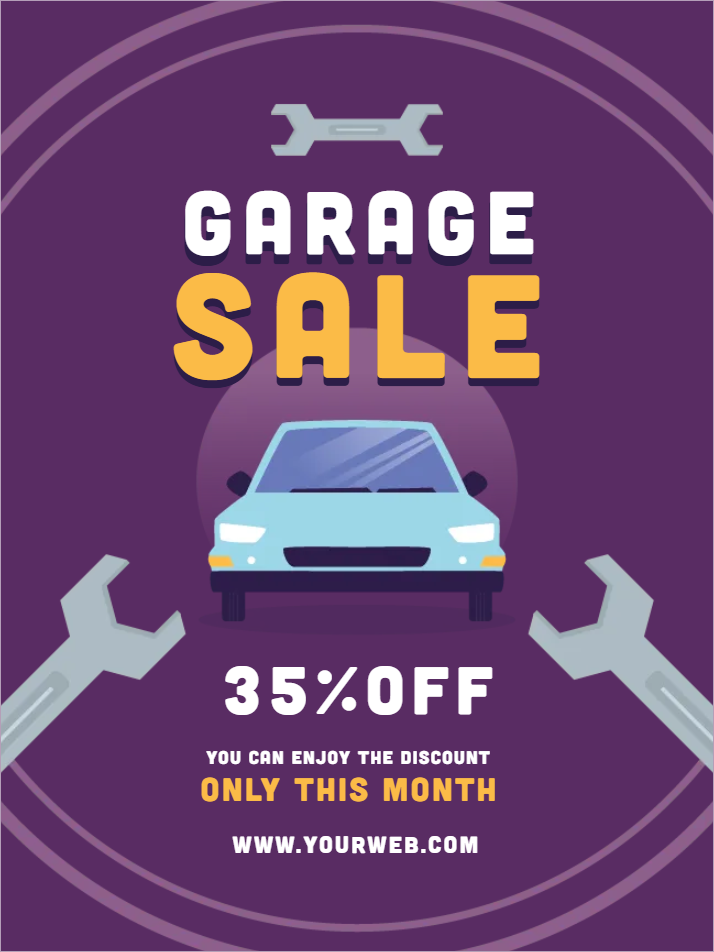 Custom Outdoor Yard Signs Multiple Sizes Garage Sale