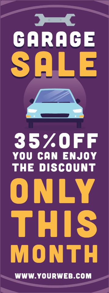 Custom Outdoor Yard Signs Multiple Sizes Garage Sale