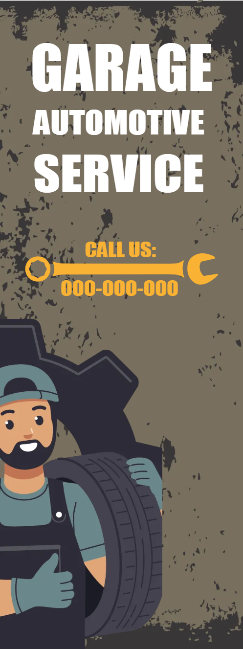 Custom Outdoor Yard Signs Multiple Sizes Service Garage