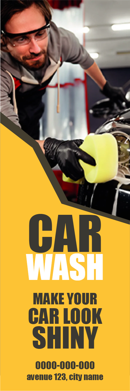 Custom Outdoor Yard Signs Multiple Sizes Make Your Car Look Shiny