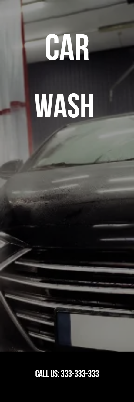 Custom Outdoor Yard Signs Multiple Sizes Car Wash Signs