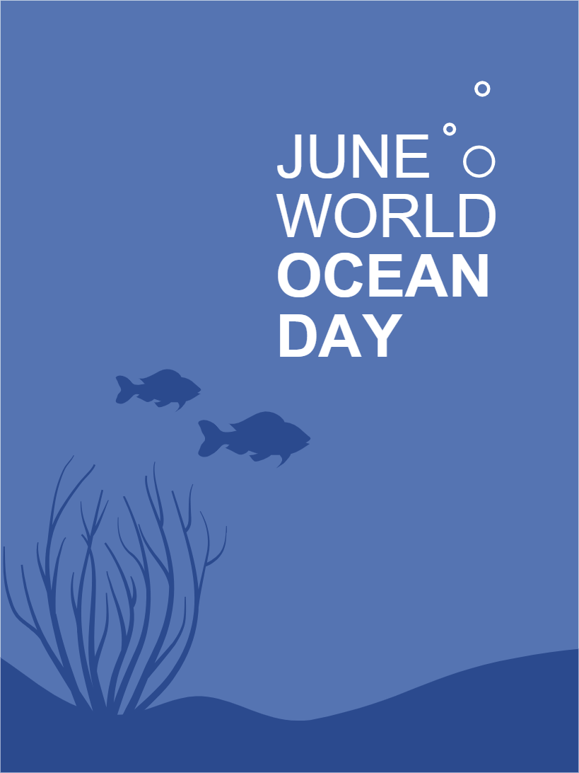 Custom Outdoor Yard Signs Multiple Sizes World Ocean Day