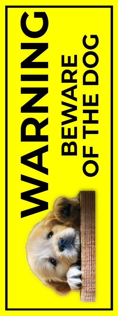 Custom Outdoor Yard Signs Multiple Sizes Beware Of Dogs