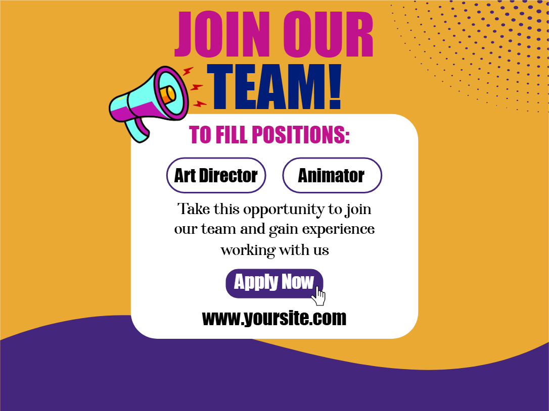 Custom Outdoor Yard Signs Multiple Sizes Join Our Team