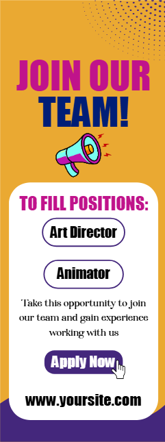 Custom Outdoor Yard Signs Multiple Sizes Join Our Team