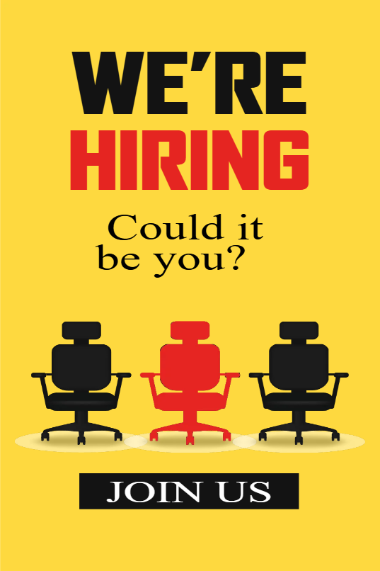 Custom Outdoor Yard Signs Multiple Sizes Hiring