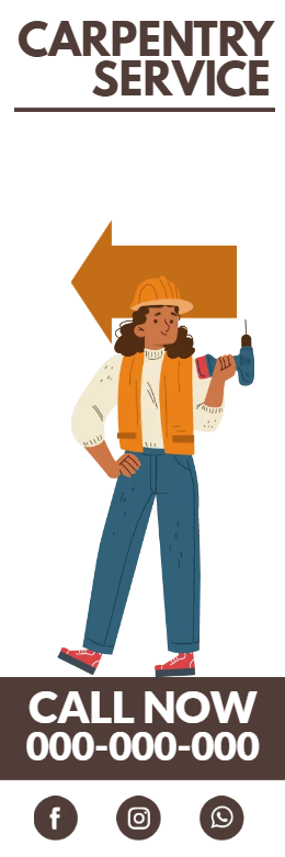 Custom Outdoor Yard Signs Multiple Sizes Carpentry Service