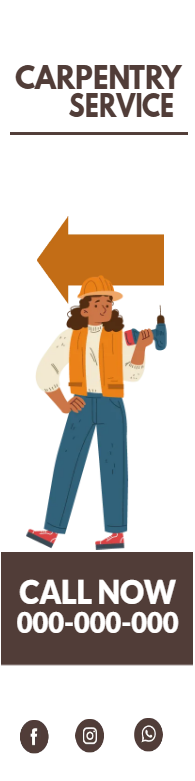 Custom Outdoor Yard Signs Multiple Sizes Carpentry Service