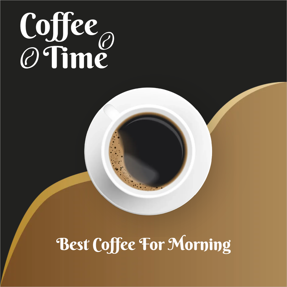 Custom Outdoor Yard Signs Multiple Sizes Coffee Time
