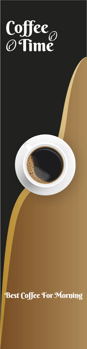 Custom Outdoor Yard Signs Multiple Sizes Coffee Time