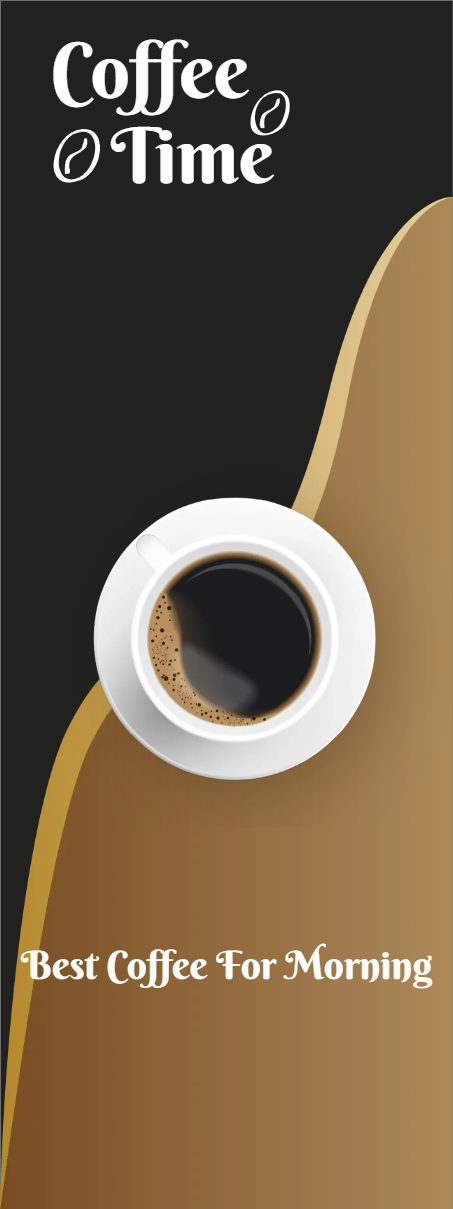 Custom Outdoor Yard Signs Multiple Sizes Coffee Time