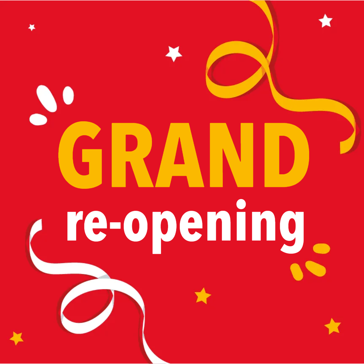 Custom Outdoor Yard Signs Multiple Sizes Grand Re-opening