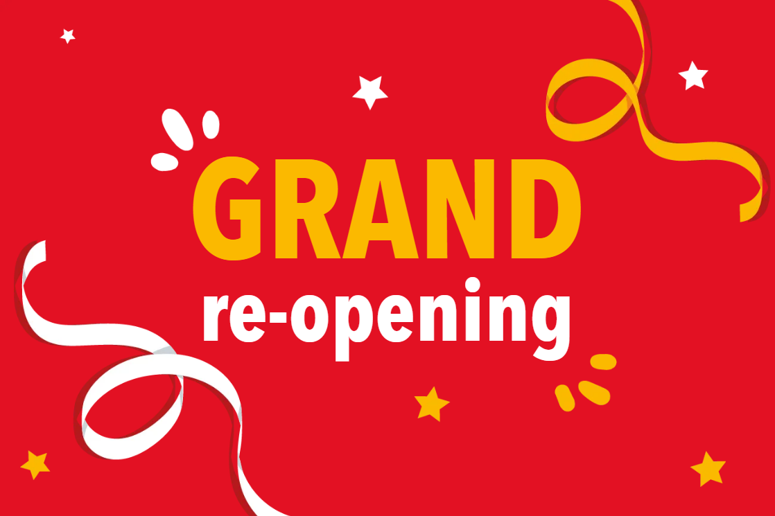 Custom Outdoor Yard Signs Multiple Sizes Grand Re-opening