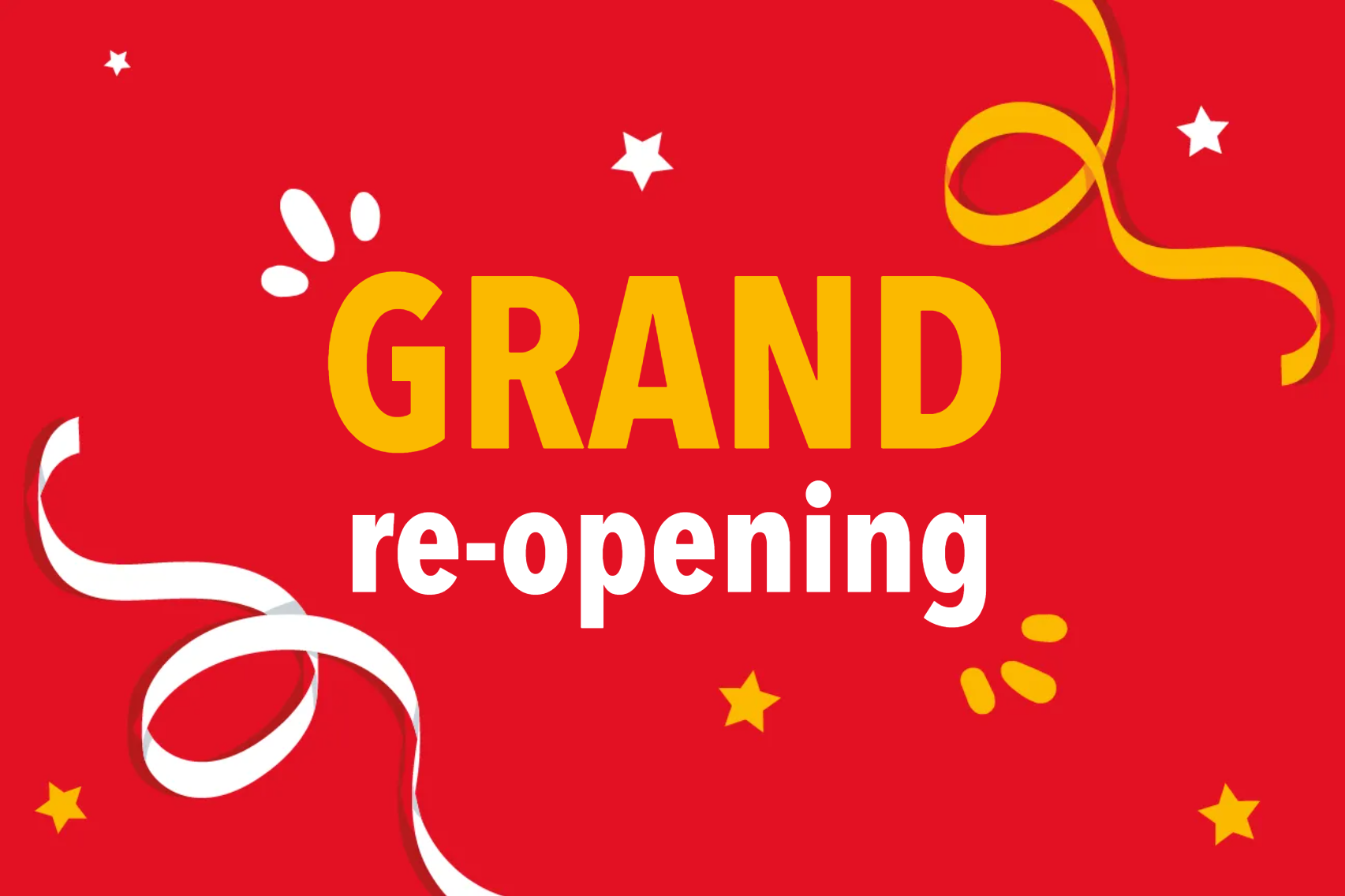 Custom Outdoor Yard Signs Multiple Sizes Grand Re-opening