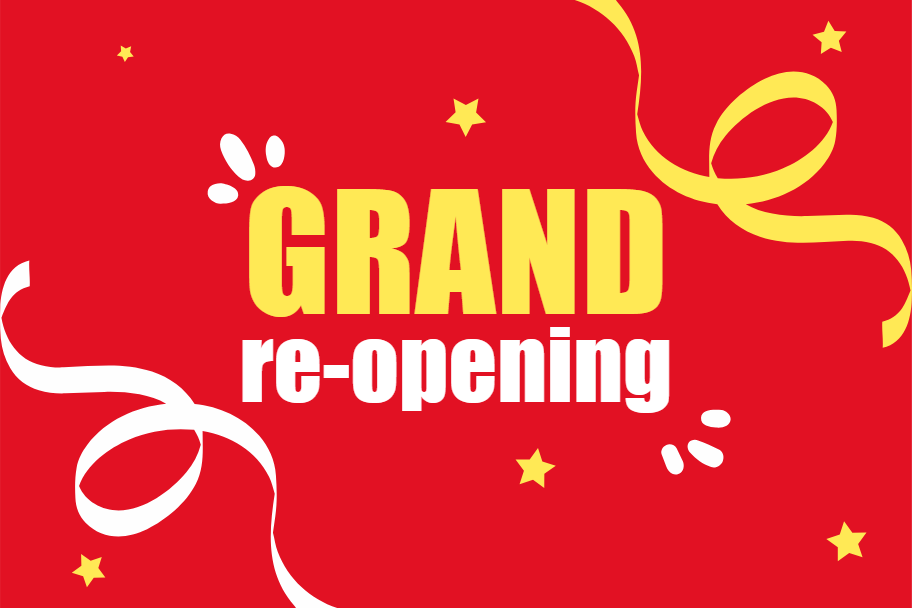 Custom Outdoor Yard Signs Multiple Sizes Grand Re-opening