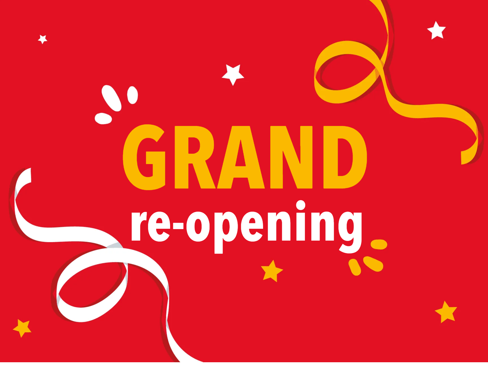 Custom Outdoor Yard Signs Multiple Sizes Grand Re-opening