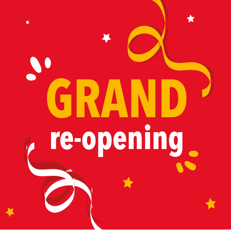 Custom Outdoor Yard Signs Multiple Sizes Grand Re-opening