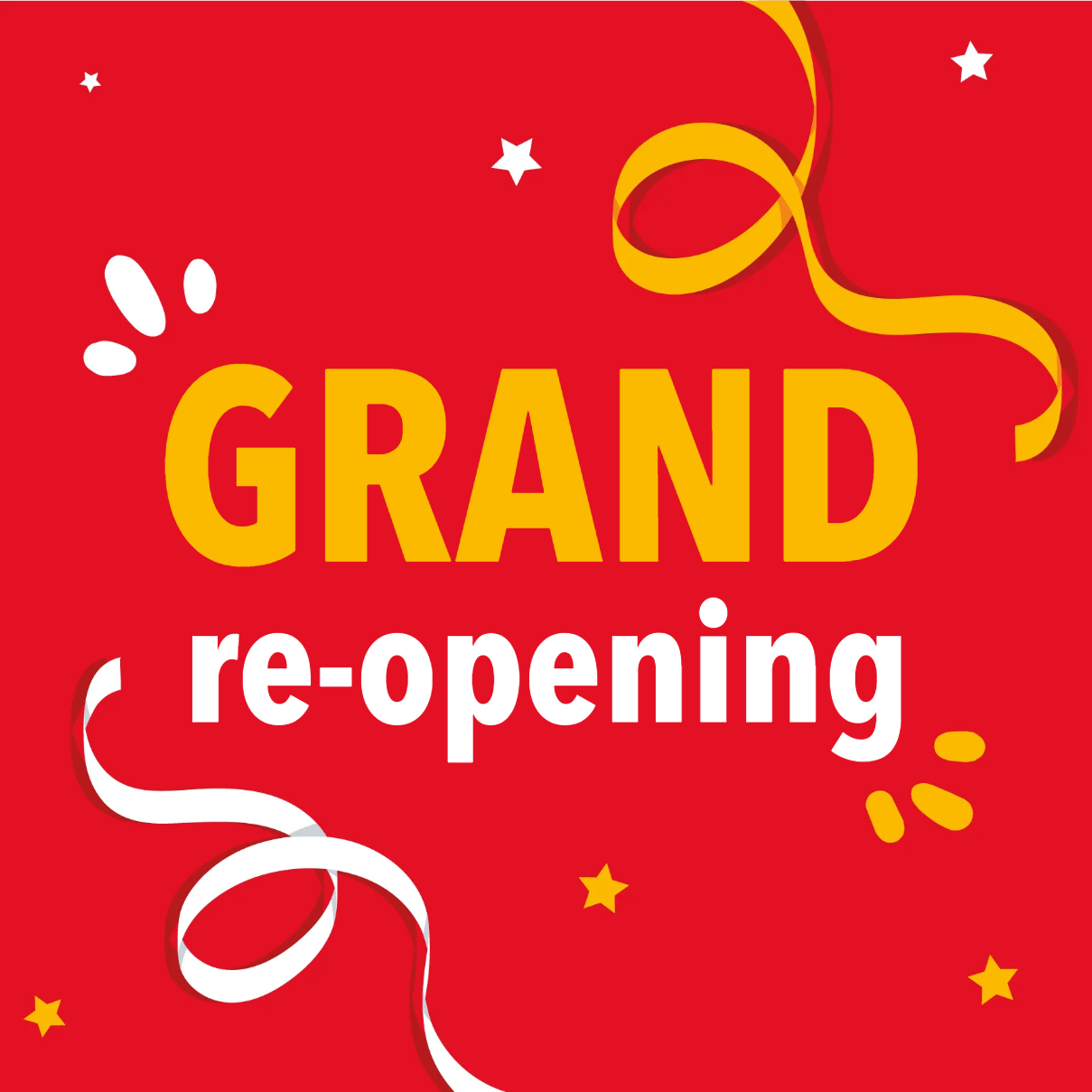 Custom Outdoor Yard Signs Multiple Sizes Grand Re-opening