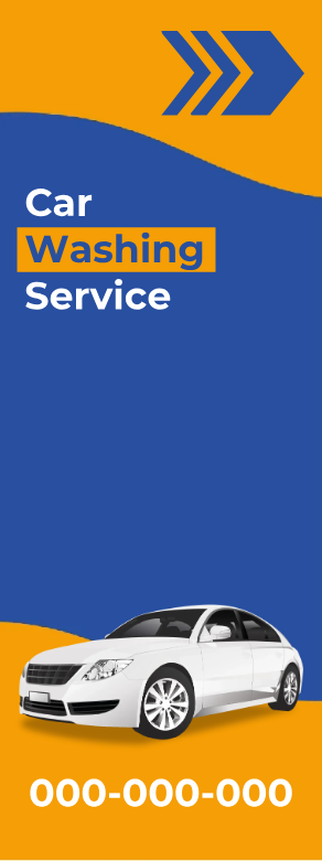 Custom Outdoor Yard Signs Multiple Sizes Car Washing