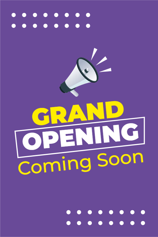 Custom Outdoor Yard Signs Multiple Sizes Grand Opening