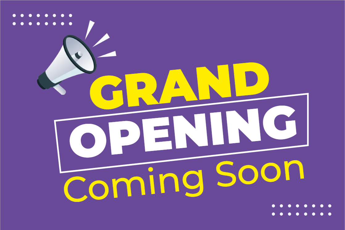 Custom Outdoor Yard Signs Multiple Sizes Grand Opening