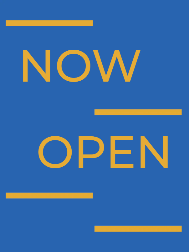 Custom Outdoor Yard Signs Multiple Sizes Now Open