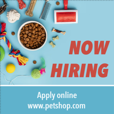 Custom Outdoor Yard Signs Multiple Sizes Now Hiring