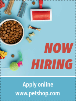 Custom Outdoor Yard Signs Multiple Sizes Now Hiring