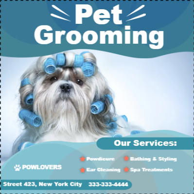 Custom Outdoor Yard Signs Multiple Sizes Pet Grooming