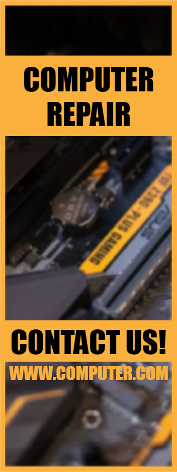 Custom Outdoor Yard Signs Multiple Sizes Computer Repair