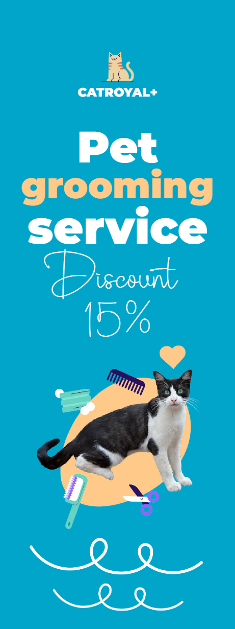 Custom Outdoor Yard Signs Multiple Sizes Pet Grooming Service