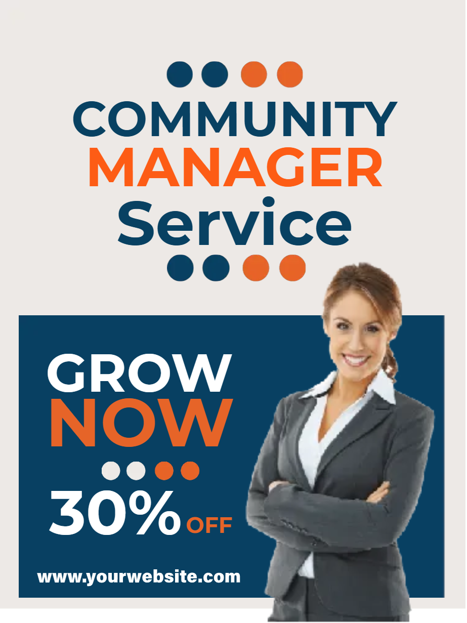 Custom Outdoor Yard Signs Multiple Sizes Community Manager