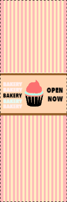 Custom Outdoor Yard Signs Multiple Sizes Bakery Now Open