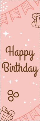 Custom Outdoor Yard Signs Multiple Sizes Happy Birthday