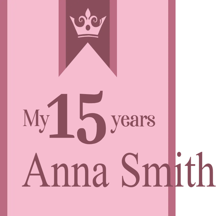 Custom Outdoor Yard Signs Multiple Sizes  My Fifteen Years