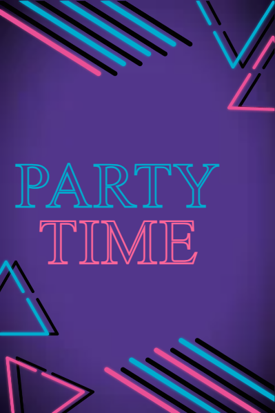 Custom Outdoor Yard Signs Multiple Sizes Party Time