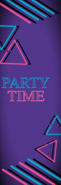 Custom Outdoor Yard Signs Multiple Sizes Party Time